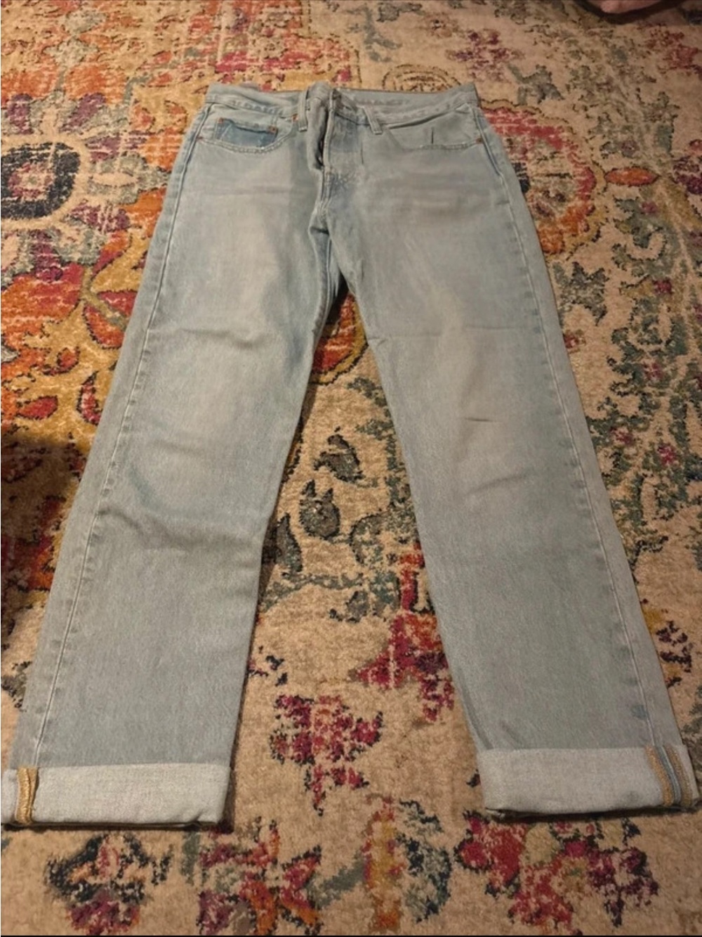 Levi's Light Blue Straight Leg Women's Jeans